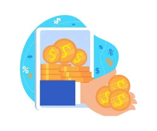 hand giving money back in a part b give back plan