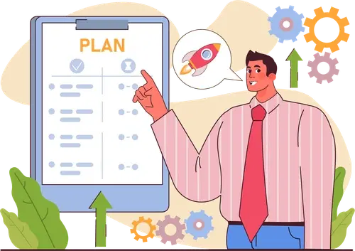 Man reviewing his Medicare Advantage plan in 2025