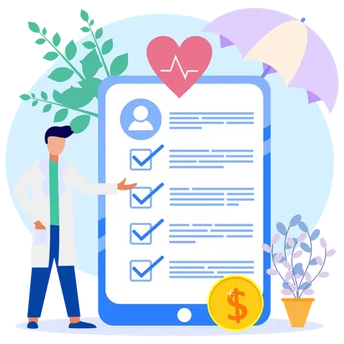 Person with AEP checklist