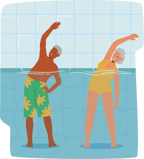 Medicare beneficiaries exercising to strengthen their cardiovascular health